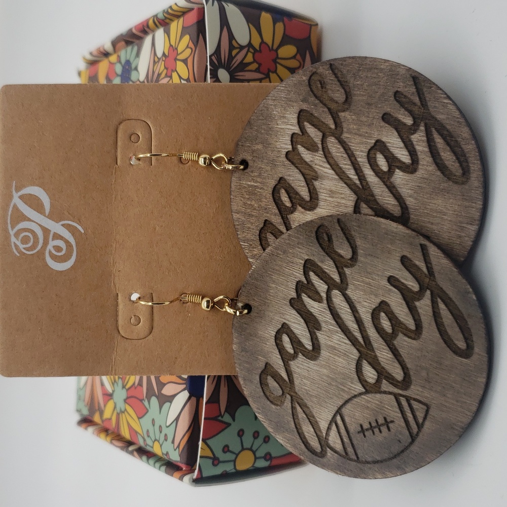 Plunder Football Game Day Earrings